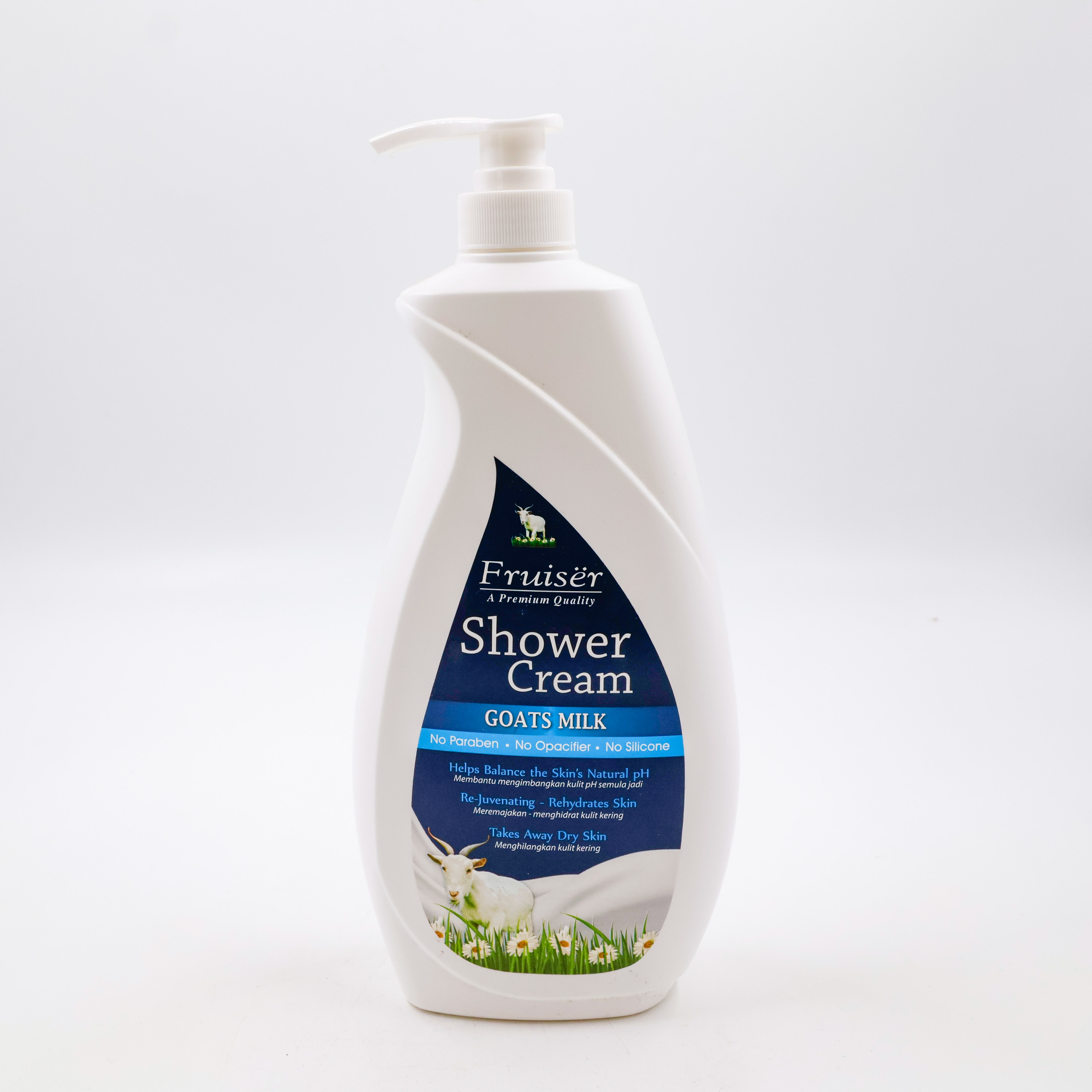 Fruiser Shower Cream goats Milk 1LTR